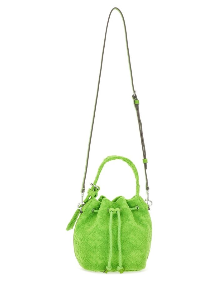 Tory Burch "T MONOGRAM" MINI BUCKET BAG