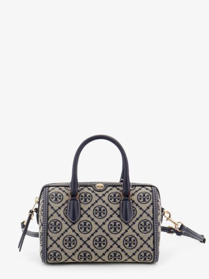 Tory Burch T Monogram Petite Barrel Jacquard Fabric Crossbody Bag