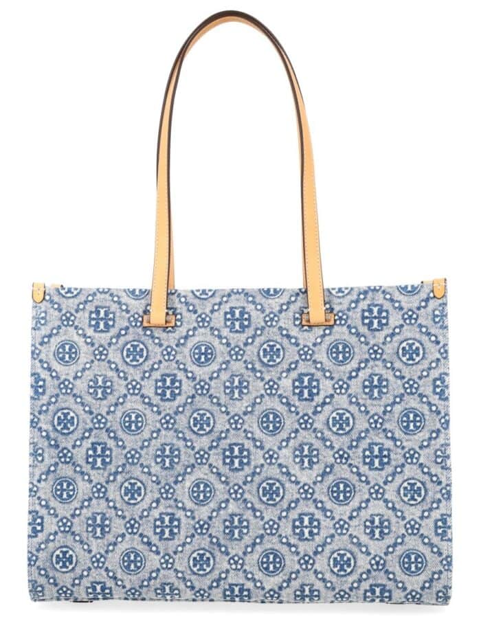 Tory Burch "T MONOGRAM" SHOPPER BAG