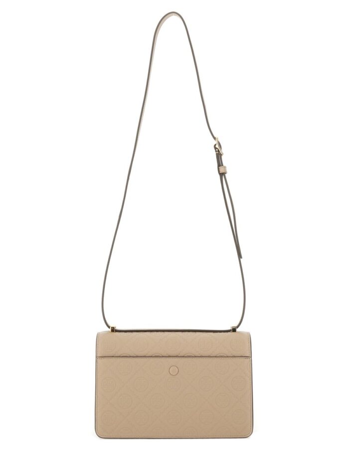 tory burch "t monogram" shoulder bag Tory Burch "T MONOGRAM" SHOULDER BAG