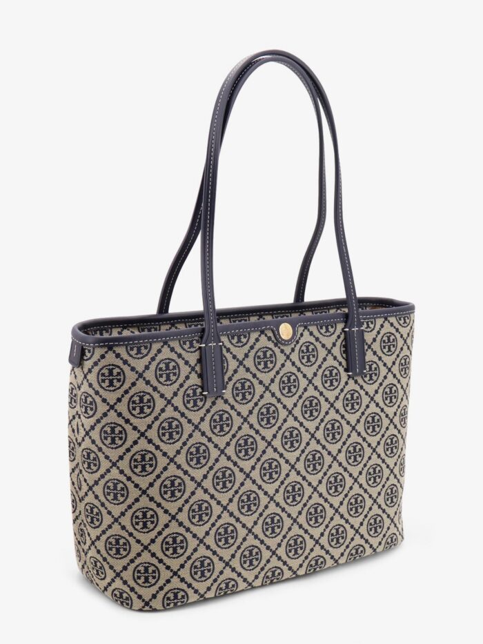 Tory Burch T Monogram Small Zip Coated Canvas Shoulder Bag