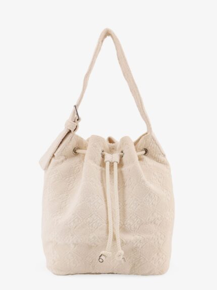 Tory Burch T Monogram Terry Canvas Bucket Bag
