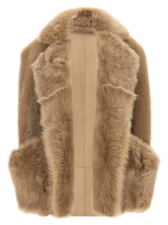 blancha 'toscana' shearling vest BLANCHA 'Toscana' Shearling Vest