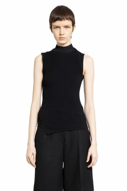 TOTEME Asymmetric Knit Top