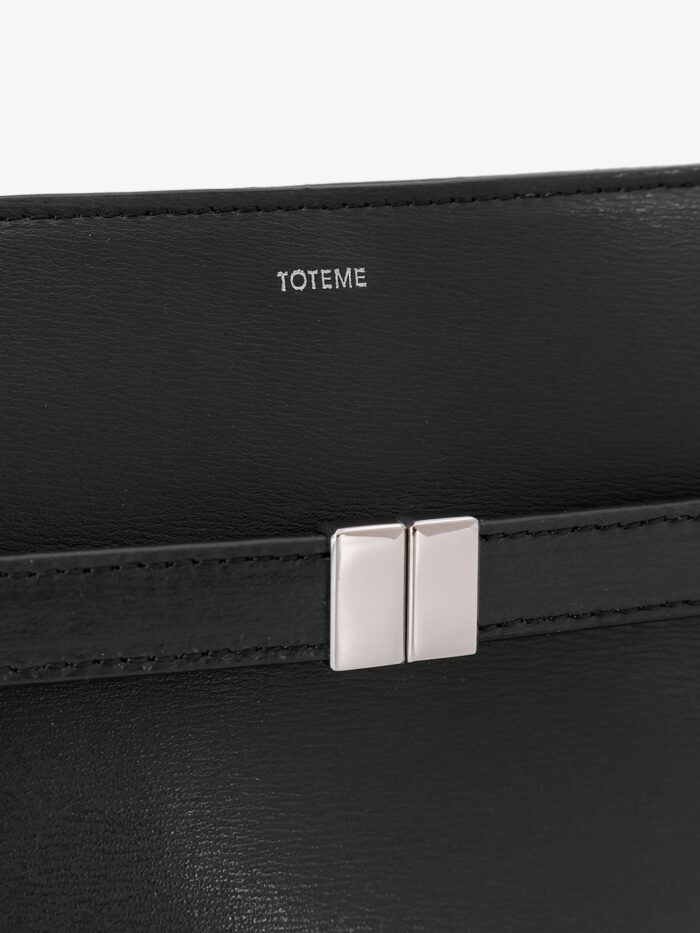 TOTEME Belted Leather Crossbody Bag