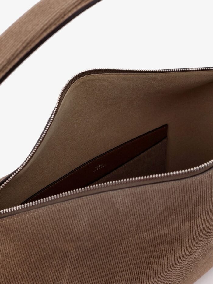 TOTEME Bevel Corduroy Shoulder Bag