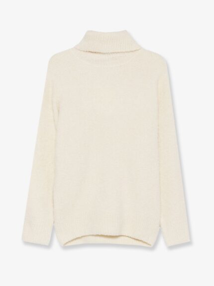 TOTEME Bouclé Alpaca Blend Turtleneck