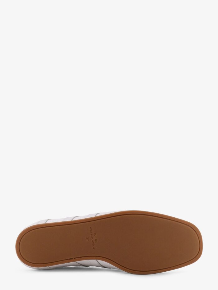 TOTEME Canvas Low-top Sneakers With Leather Profiles