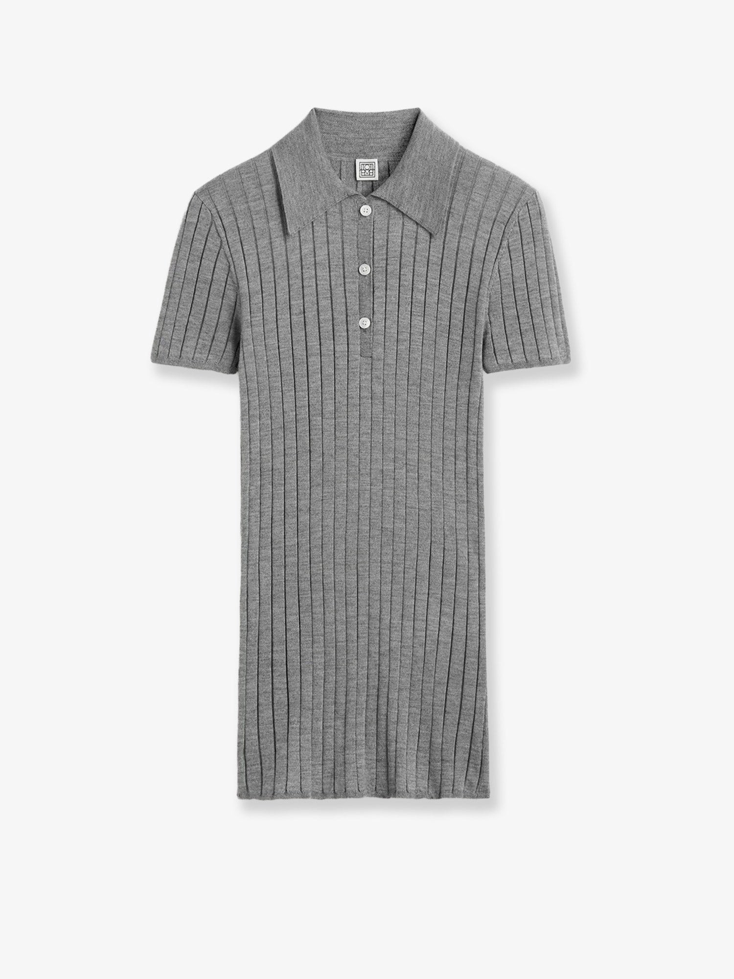 TOTEME Cashmere And Silk Blend Polo Shirt
