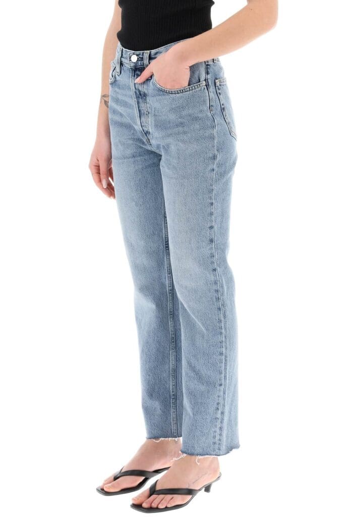 Toteme Classic Cut Jeans In Organic Cotton