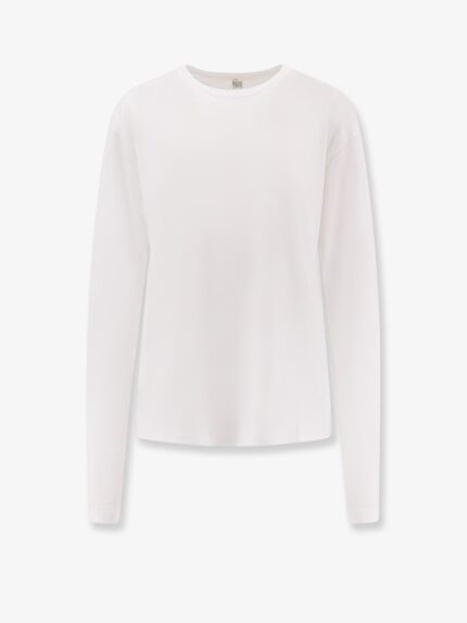 TOTEME Classic Long-Sleeve Lyocell And Cotton T-shirt