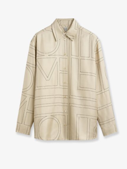 TOTEME Classic Pajamas Organic Silk Shirt