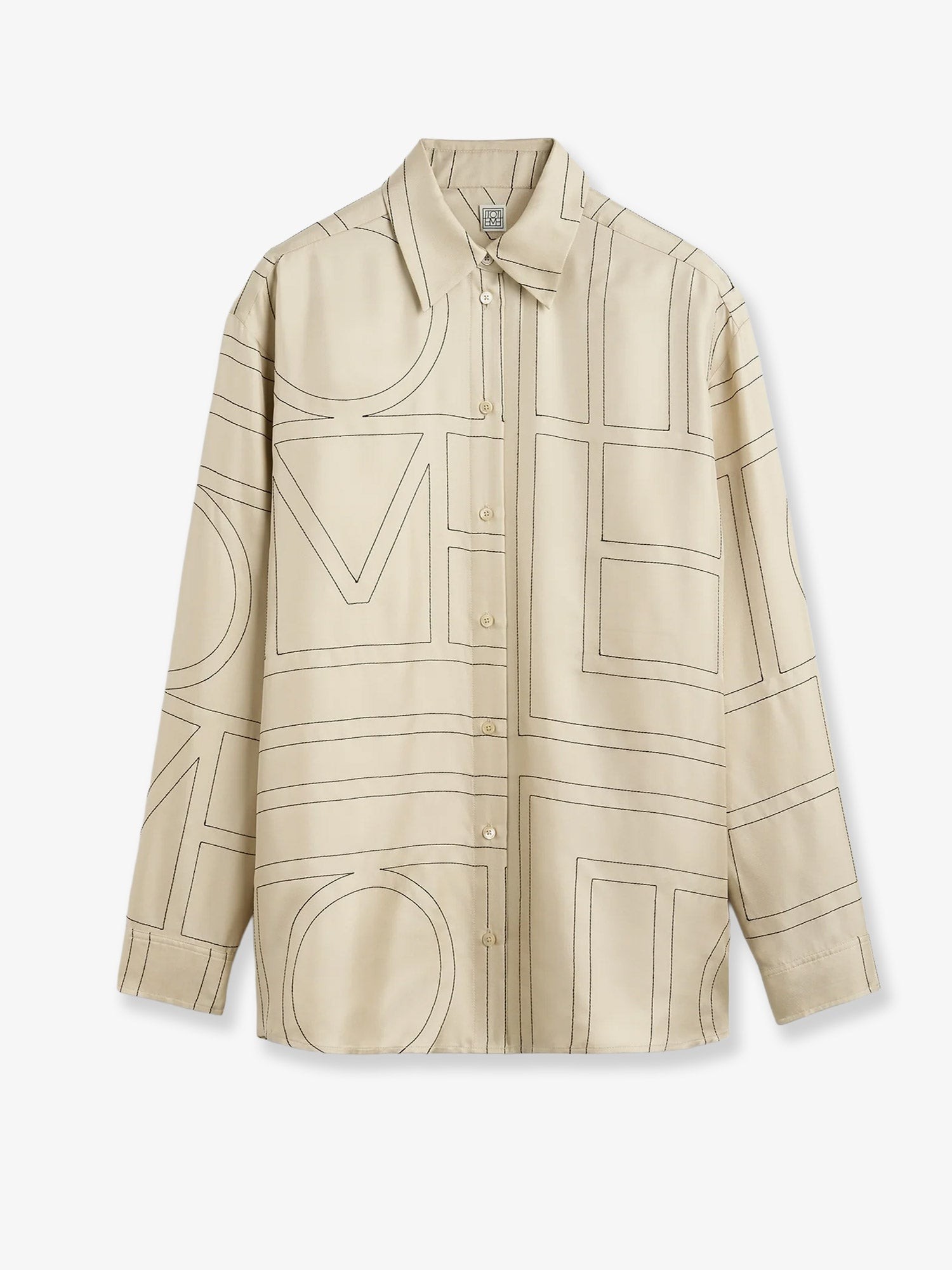 TOTEME Classic Pajamas Organic Silk Shirt