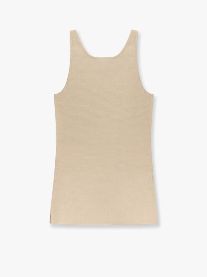 TOTEME Compact Knit Tank Bã¬viscose Blend Top
