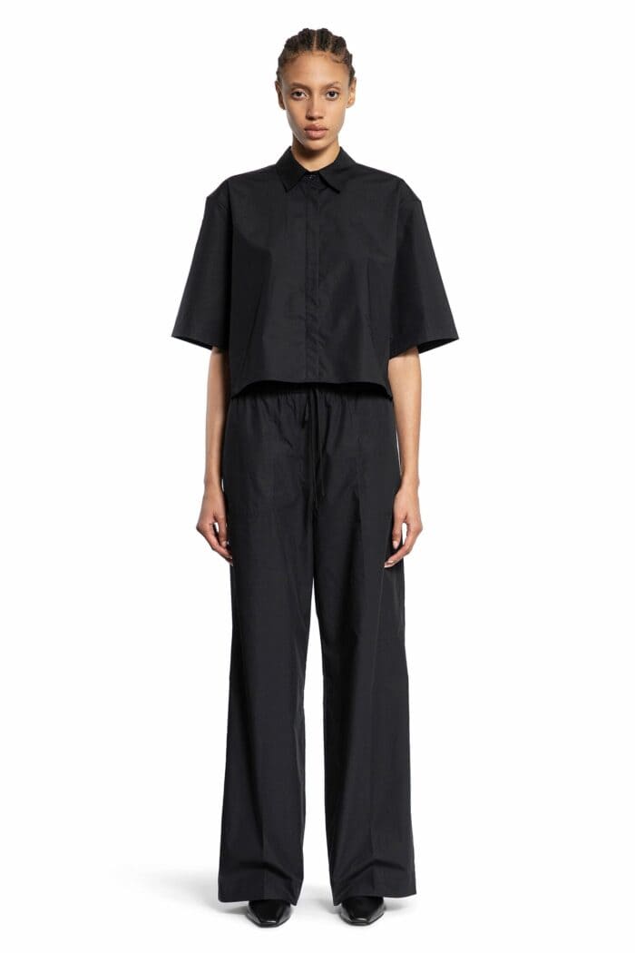 TOTEME Cotton Drawstring Trousers