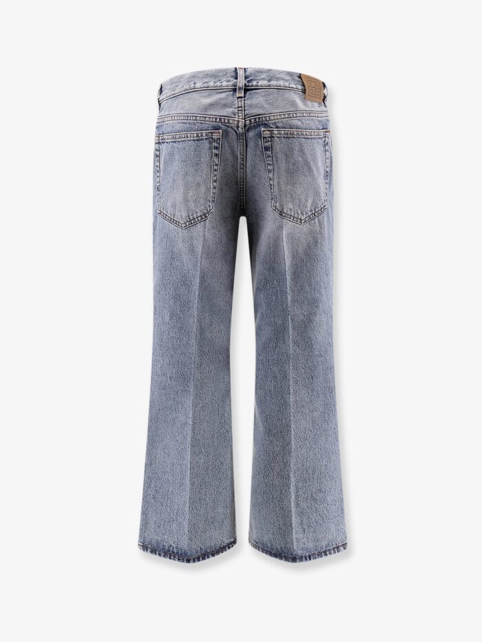 TOTEME Cotton Jeans With Flared Bottom