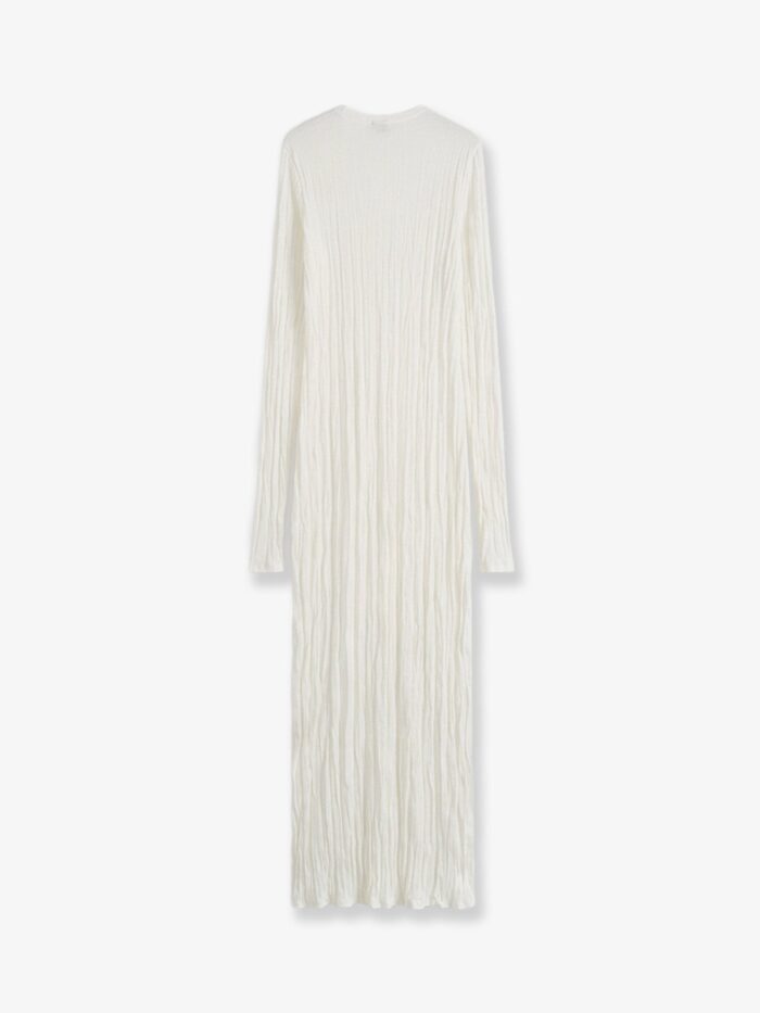 TOTEME Crinkled Viscose And Recycled Material Dress