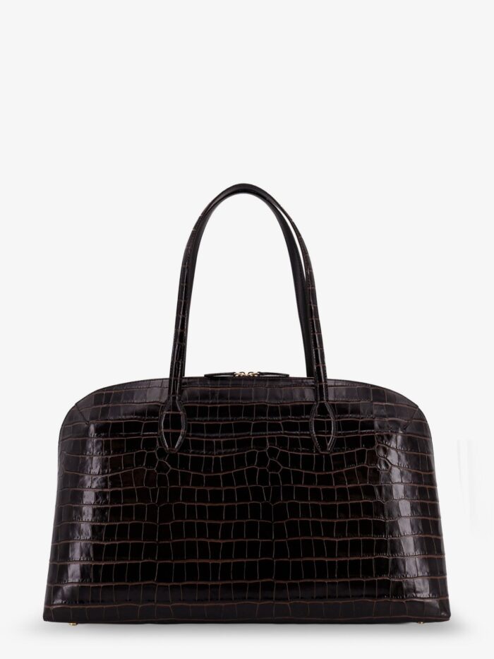 TOTEME Croco Embossed Day Leather Handbag