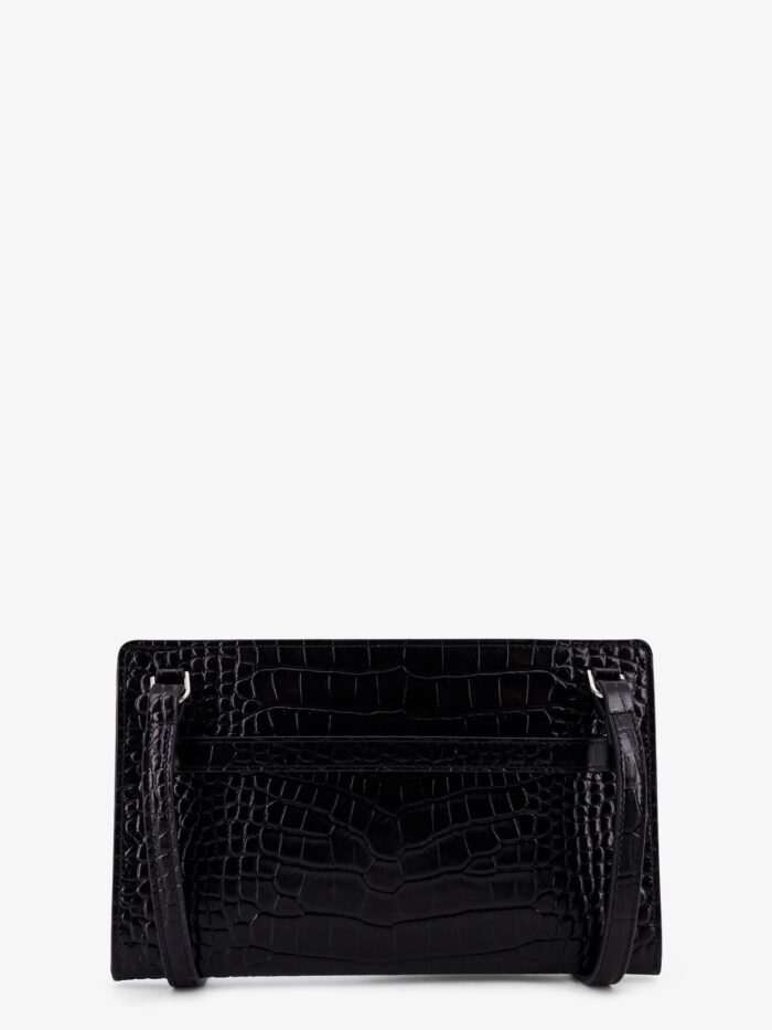 TOTEME Croco Print Leather Crossbody Bag
