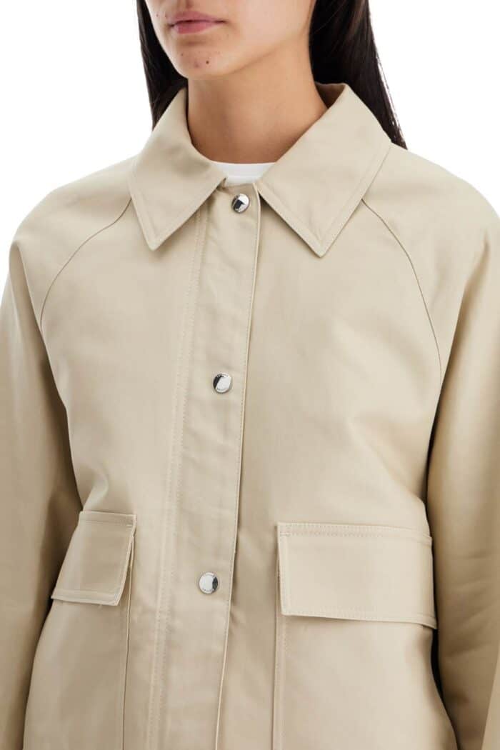 TOTEME Cropped Cotton Jacket For Women