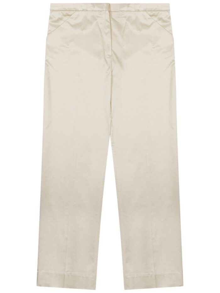 TOTEME "CROPPED" STRAIGHT PANTS