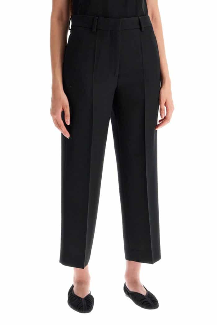 TOTEME Cropped Wool Blend Trousers