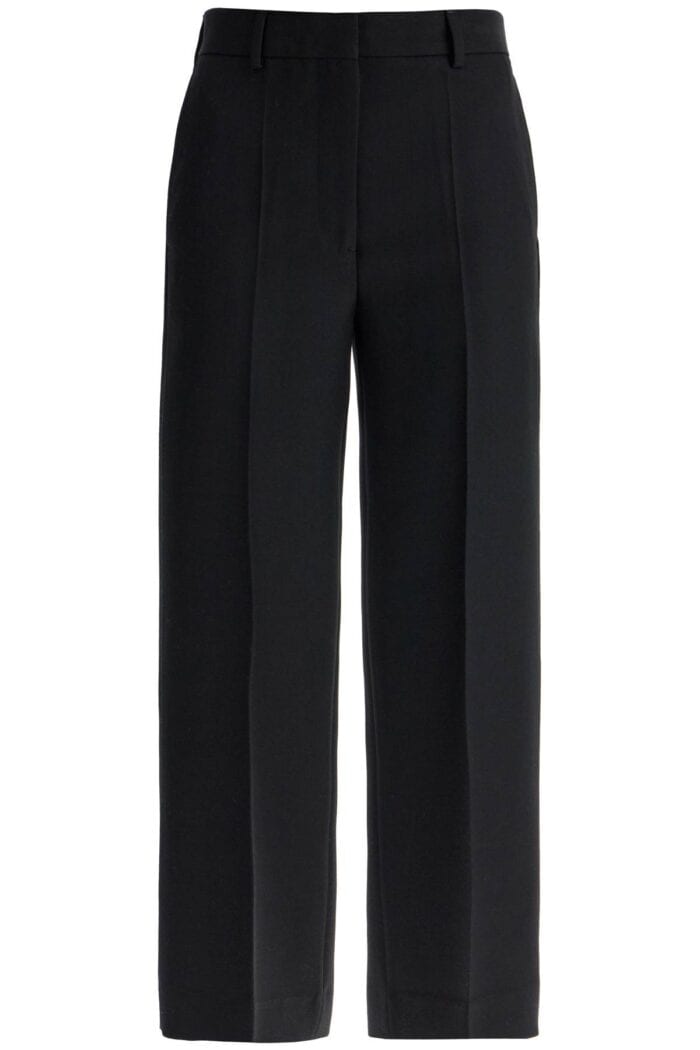 TOTEME Cropped Wool Blend Trousers