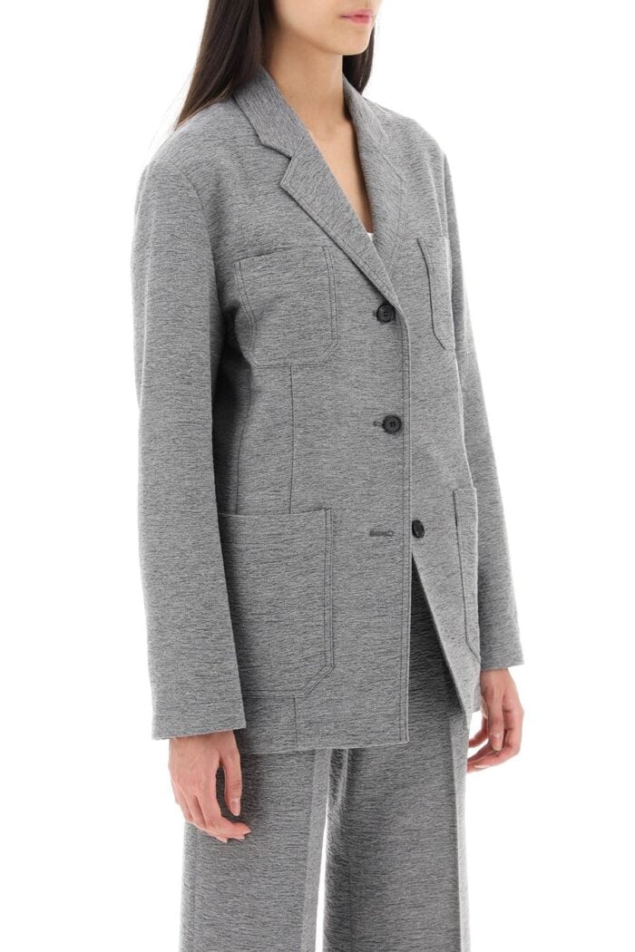 Toteme Deconstructed Single-breasted Blazer