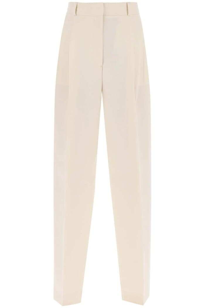 TOTEME Double-pleated Viscose Trousers