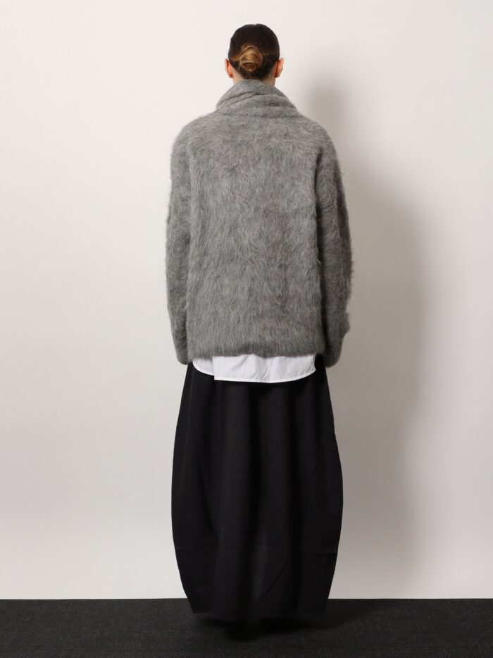 TOTEME Draped-scarf Alpaca Blend Sweater