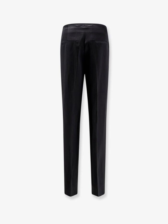 TOTEME Easy Raw Edge Viscose And Linen Trousers