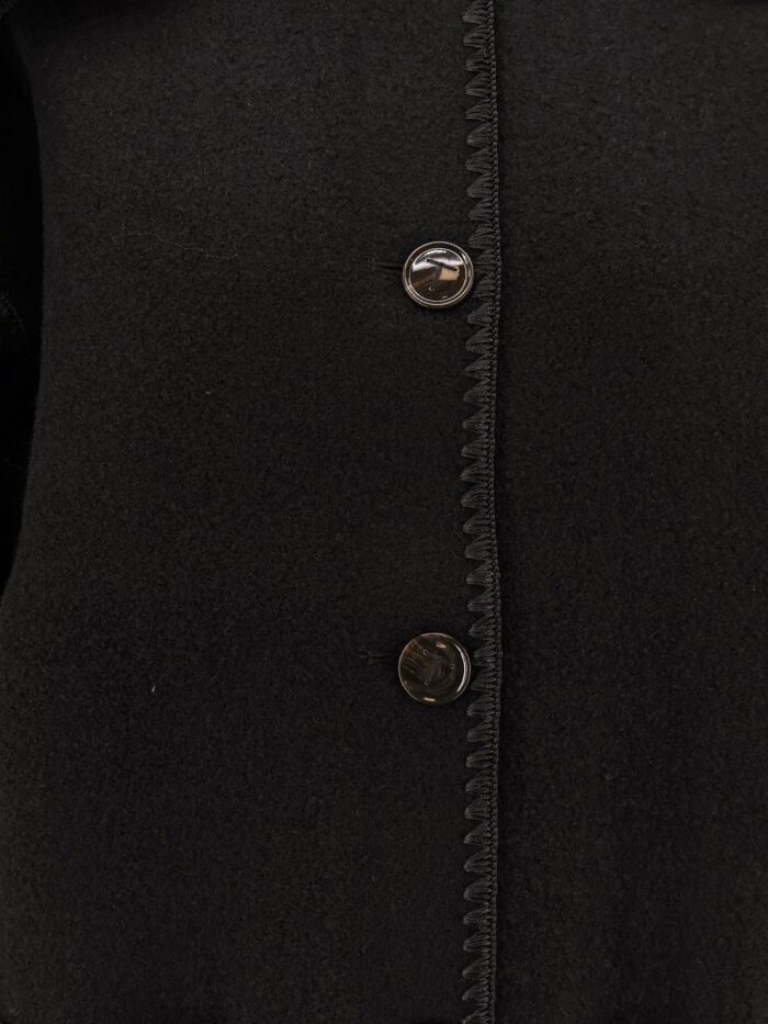 TOTEME Embroidered Scarf Wool Blend Jacket