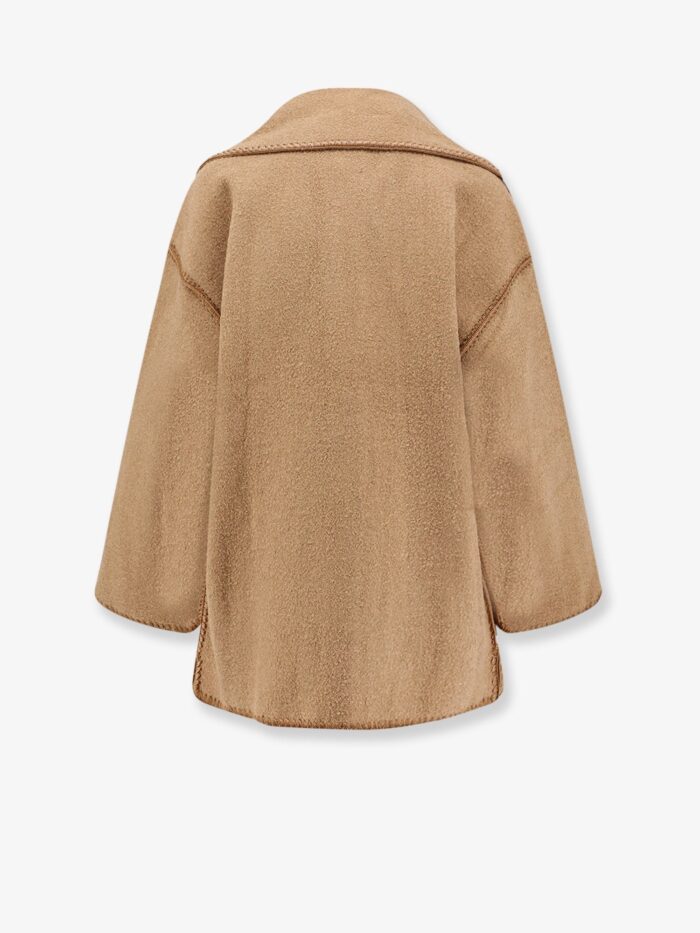TOTEME Embroidered Scarf Wool Blend Jacket
