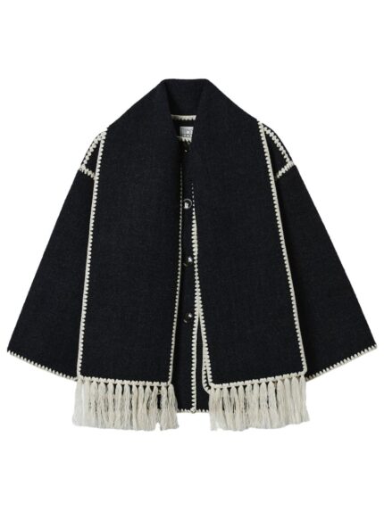 TOTEME GIACCA CON SCIARPA