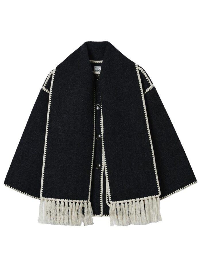 TOTEME GIACCA CON SCIARPA