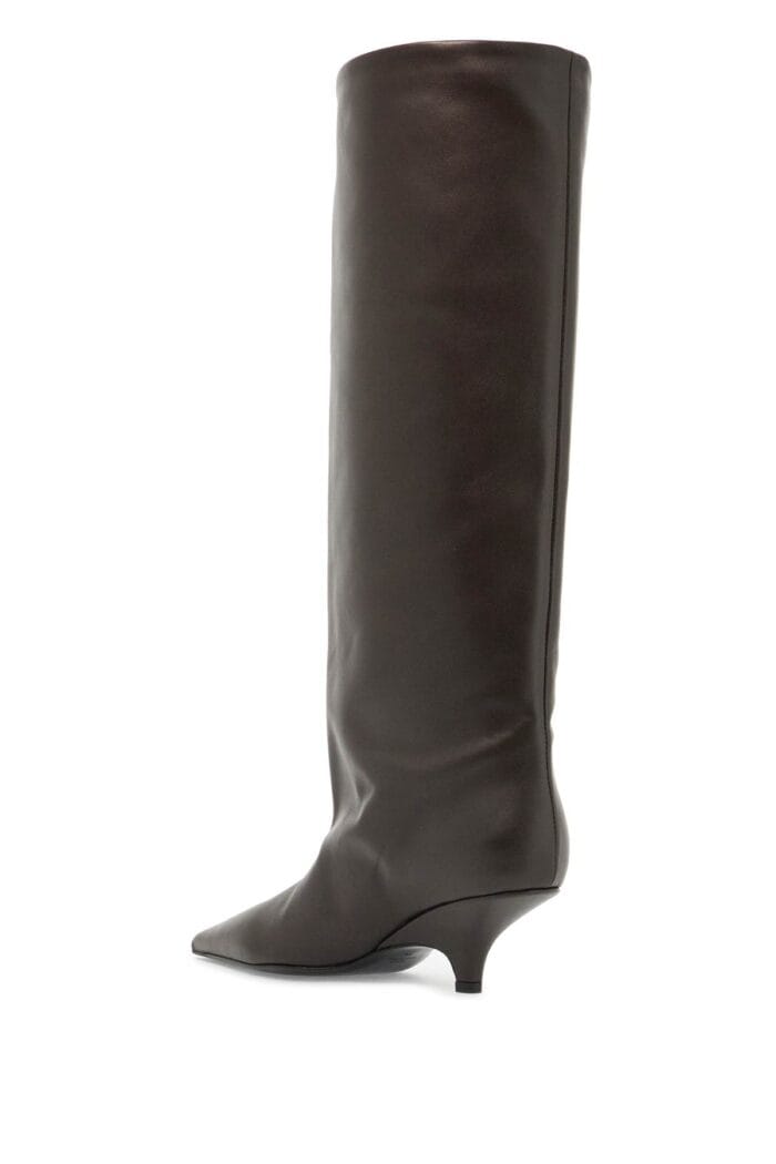 TOTEME High Leather Boots In Nappa