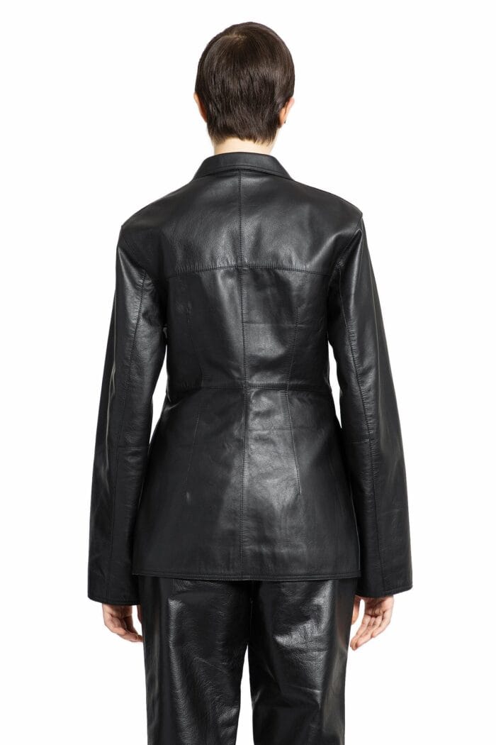 TOTEME Hourglass Leather Jacket