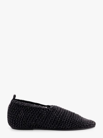 TOTEME Interwined Leather Ballerinas
