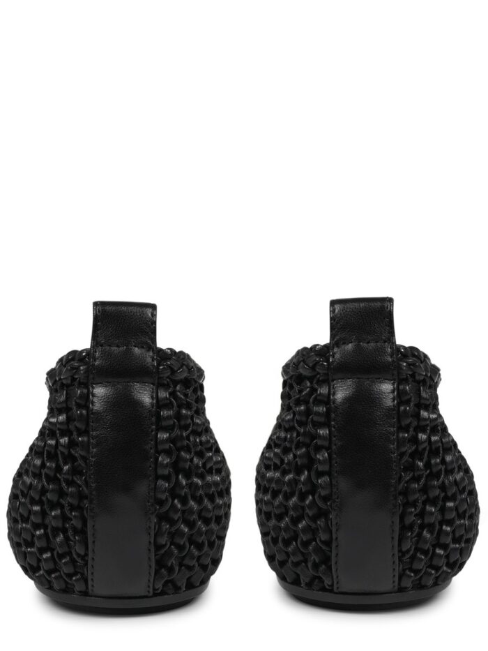TOTEME LEATHER BALLERINA