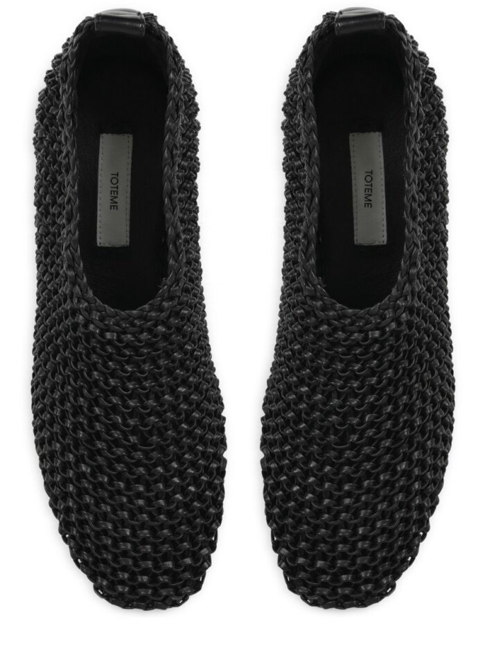 TOTEME LEATHER BALLERINA