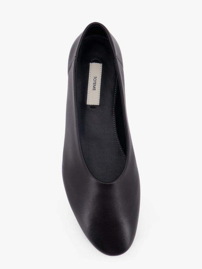 TOTEME Leather Ballerinas