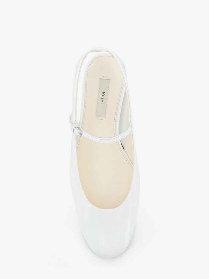 TOTEME Leather Ballet Flats