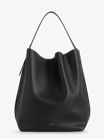 TOTEME Leather Belted Tote Shoulder Bag