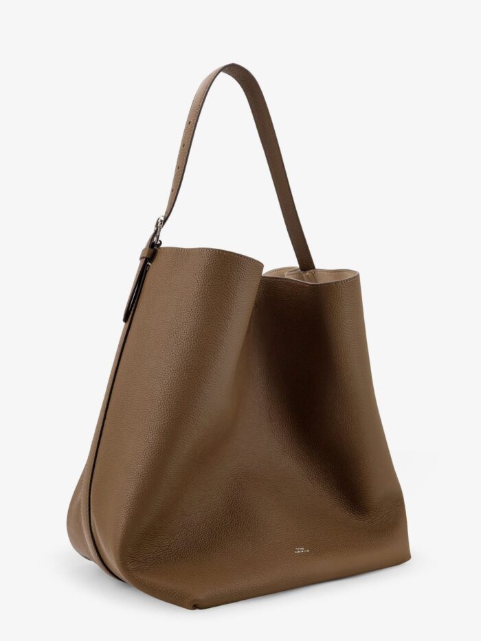 TOTEME Leather Belted Tote Shoulder Bag