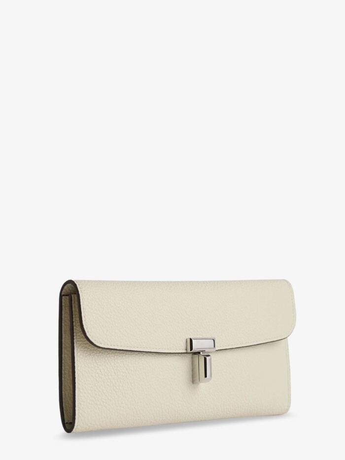 TOTEME Leather T-Lock Wallet