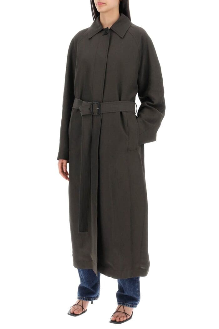 TOTEME Lightweight Linen Blend Coat