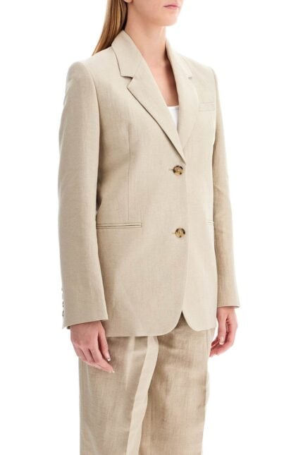 TOTEME Linen Blend Blazer For