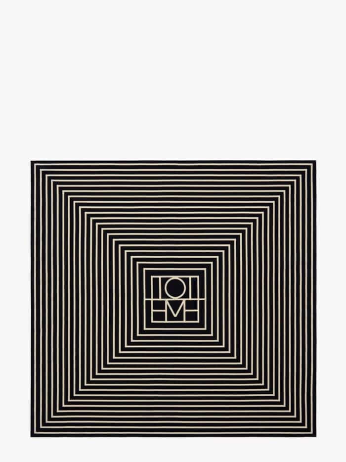 TOTEME Logoed Silk Foulard