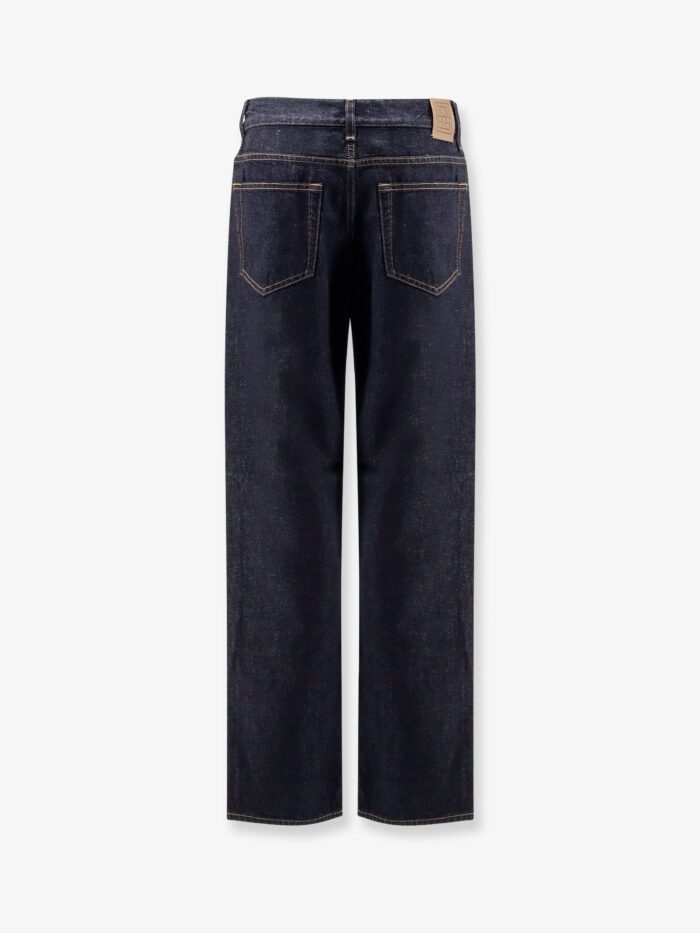 TOTEME Low Straight Denim Jeans