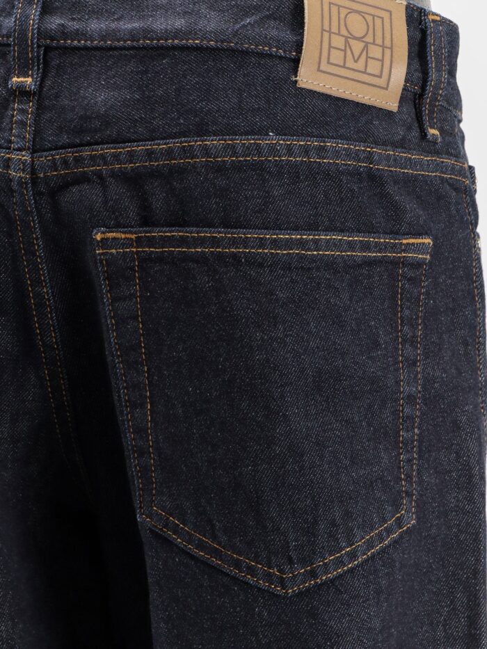 TOTEME Low Straight Denim Jeans